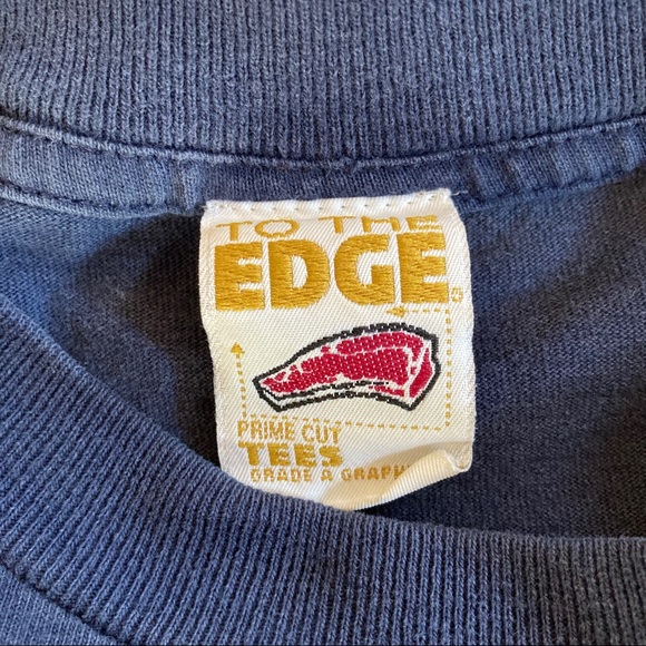 1999 How To Meet Chicks Funny Shirt Humor Comedy Navy Blue Medium - Picture 7 of 7